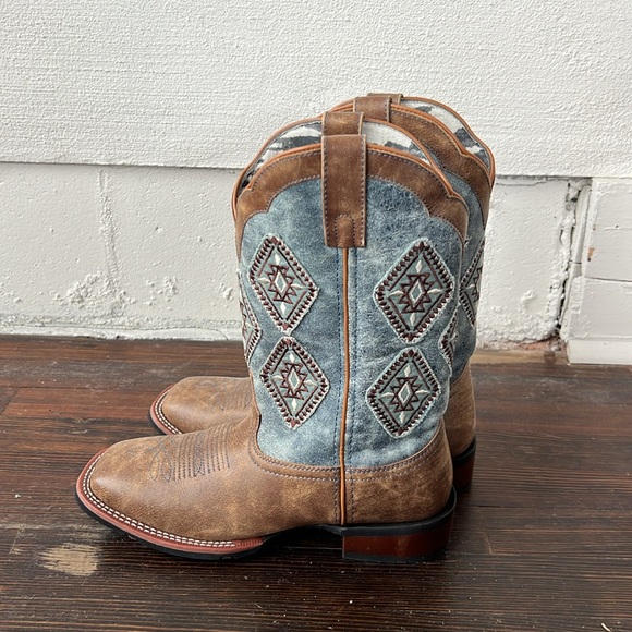 Women’s Laredo Santa Fe Western Boots size 9M - Picture 4 of 7